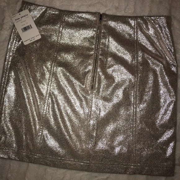 Free People Metallic Skirt - Picture 4 of 4